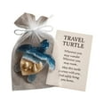 thumbnail image 1 of Cheapark Hugging Turtle Figurine Decorative Resin Ornament Stylish Craft Accent For Home Desktop Living Room Interior Decoration, 1 of 8