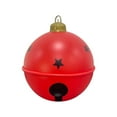 thumbnail image 1 of Cheapark Inflatable Christmas Ball Ornament with Bow & Bells - Weather-Resistant PVC Hanging Decor for Christmas Tree Yard Indoor/Outdoor Holiday Festive Display, 1 of 6