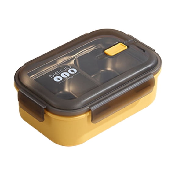 Cheapark Insulated Food Container Bento Lunch Box 304 Stainless Steel Large Capacity Compartment Style D for Meal Prep