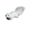 thumbnail image 1 of Cheapark Lifelike Squirrel Mini Figurines - Hanging Decor For Christmas Tree & Desktop, Cute Home Holiday Ornaments, 1 of 7