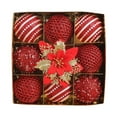 thumbnail image 1 of Cheapark Light-Up Christmas Tree Ball Decoration Set For Holiday Hanging Window Ceiling, 1 of 6
