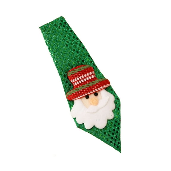 Cheapark Lighted Christmas Tie - Adult-Friendly Festive Accessory, Glowing Party Decor Props Cute Accents for Holiday Celebrations Small Gifts