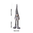 thumbnail image 1 of Cheapark Long-Legged Christmas Faceless Gnome Dolls - Rudolph Themed Bearded Hat Toys, Festive Decor for Holiday, 1 of 6