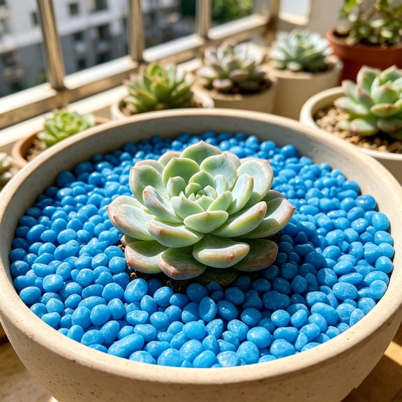 Cheapark Luminous Pebble Stone Outdoor Garden Landscape Layout Decor Gift
