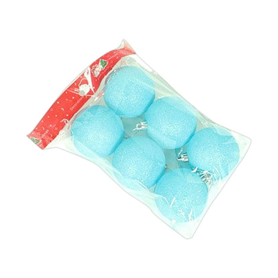 Cheapark Macaron Color Frosted Christmas Balls - Dust-Coated Decorative Ornaments for Holiday Trees & Party Displays
