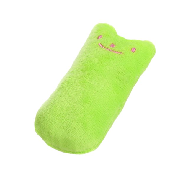 Cheapark Mini Cat Interactive Toys Cute Expression Furry Plush Vent Toys For Indoor Cats Boredom Relief Play