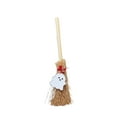 thumbnail image 1 of Cheapark Mini Witch Broomstick Prop - Fun Halloween Decor Statue for Home Party Festive Display and Gifts, 1 of 7