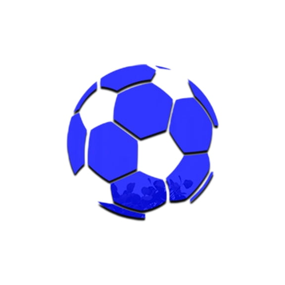 Cheapark Mirror Soccer Acrylic Wall Decor Reflective Football Themed Wall Art Sticker Living Room Bedroom Game Room Home Wall Soccer Party Decor