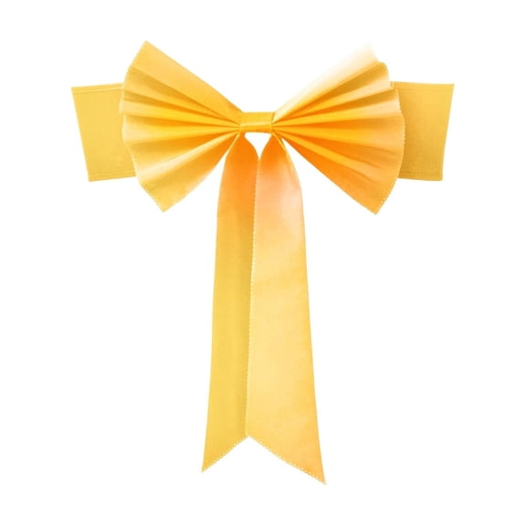 Cheapark Modern Minimalist Wedding Bow Ribbon - Chair Back Flower Decor, Versatile for Home Holidays, Hotel Restaurants & Romantic Valentines Gatherings