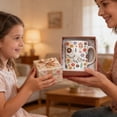 thumbnail image 1 of Cheapark Mom Handprint Flower Mug Ceramic Cup For Mother's Day Gift Daily Drinkware Decor Gift, 1 of 7