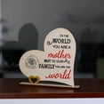 thumbnail image 1 of Cheapark Mother's Day Decorative Figurine Home Tabletop Ornament Stylish Accent For Mom Room Decor Gift, 1 of 7