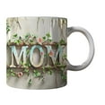 thumbnail image 1 of Cheapark Mothers Day Gift Ceramic Coffee Mug Tea Cup with Flower Design, 1 of 6