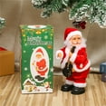 thumbnail image 1 of Cheapark Musical Hip-Shaking Santa Claus - Festive Christmas Decorations, Jolly Gift Pack Ornament for Home & Party, 1 of 5