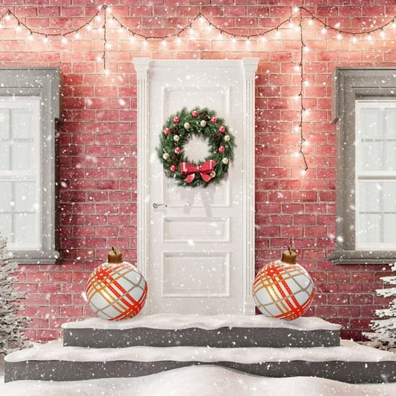 Cheapark Outdoor Christmas Inflatable Tree Decorations for Holiday Yard Festive Decor and Seasonal Outdoor Display