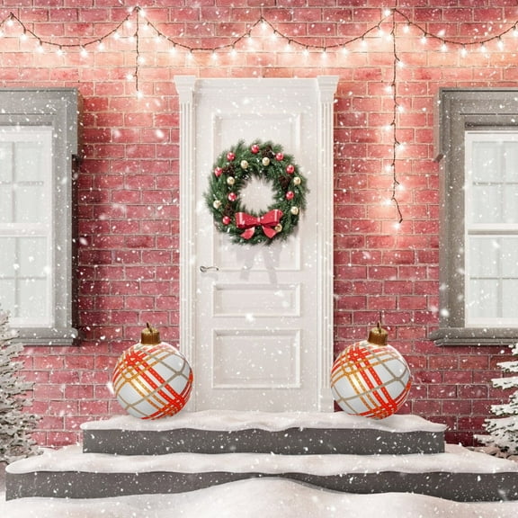 Cheapark Outdoor Christmas Inflatable Tree Decorations for Holiday Yard Festive Decor and Seasonal Outdoor Display