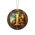 thumbnail image 1 of Cheapark Personalized Letter Christmas Ornaments - Customized Initial Name Decor for Family Souvenirs & Gifts, 1 of 4