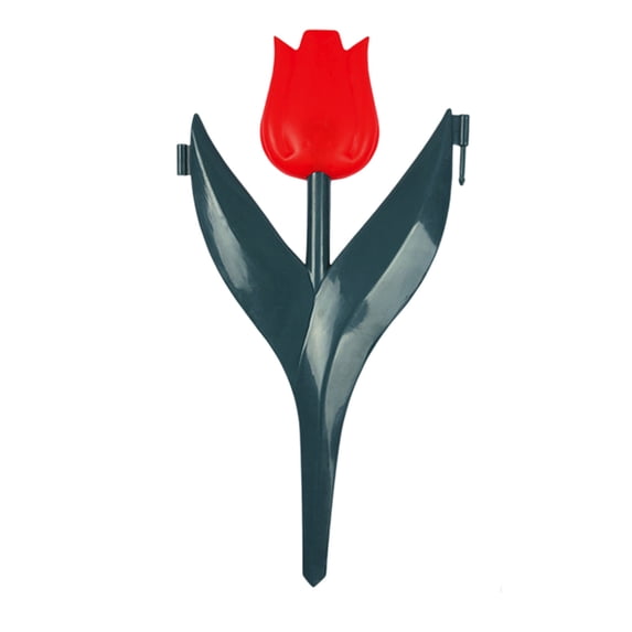 Cheapark Plastic Garden Picket Fence Edging Tulip Pattern Decorative Border For Lawn Flowerbed Yard Outdoor Landscape Decoration
