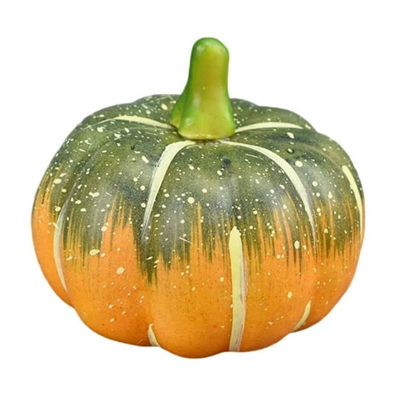 Cheapark Plastic Pumpkin Model - Photography Prop Vegetable Replica For Stage Display Window Shop Decor