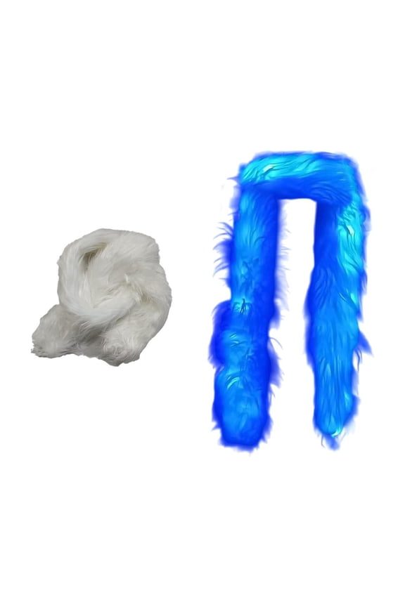 Plush Velvet LED Light-Up Scarf - Soft Ambient Glow Design, Holiday Party & Daily Wear, Versatile Belt-Style Accessory for Christmas