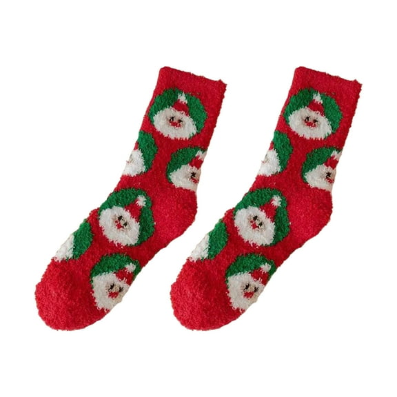 Cheapark Red Christmas Stockings - Cute Festive Gift Bags, Essential Fall & Winter Decor for Home & Tree