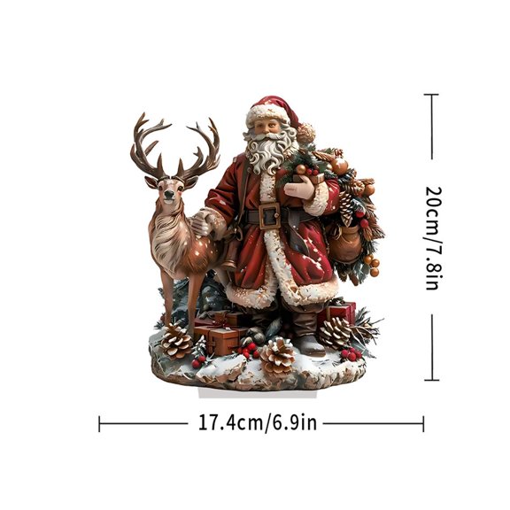 Cheapark Santa Claus Desktop Decorations - Cute Design for Gifts or Living Room Bedroom, Festive Holiday Tabletop Accent