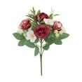 thumbnail image 1 of Cheapark Simulation Rose Bouquet Wedding Decor Home Table Small Fresh Artificial Floral Arrangement Shooting Prop Accents, 1 of 6