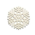 thumbnail image 1 of Cheapark Snowflake Geometric Dining Table Mats - Heat-Insulating Hollow-Out Saucer Bowl Mats for Christmas Kitchen Decor, 1 of 6