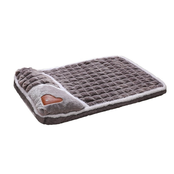 Cheapark Soft Fluffy Pet Bed - Washable Detachable Dog Cat Sofa Bed - Comfortable Warm Rest Surface for Puppies Kittens Indoor Use