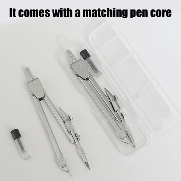Cheapark Solid Stainless Steel Made Precision Drafting Compass For Office Drafting Work Gift
