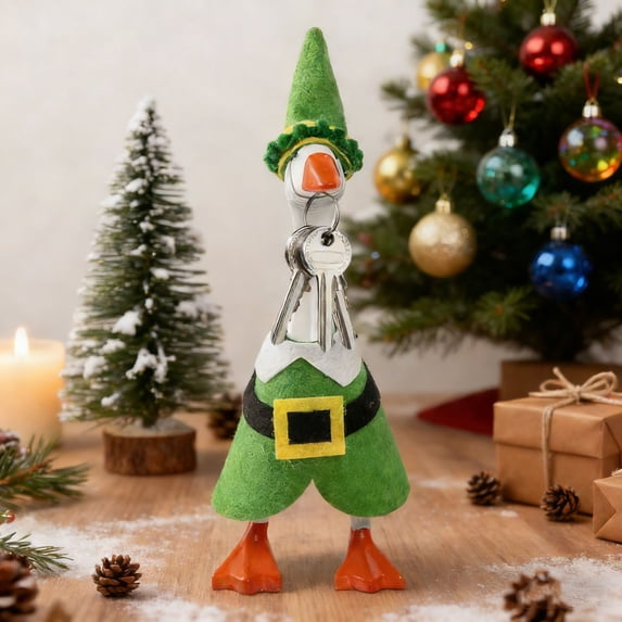 Cheapark St. Patrick's Day Holiday Decoration Set for Large White Goose Outdoor Yard