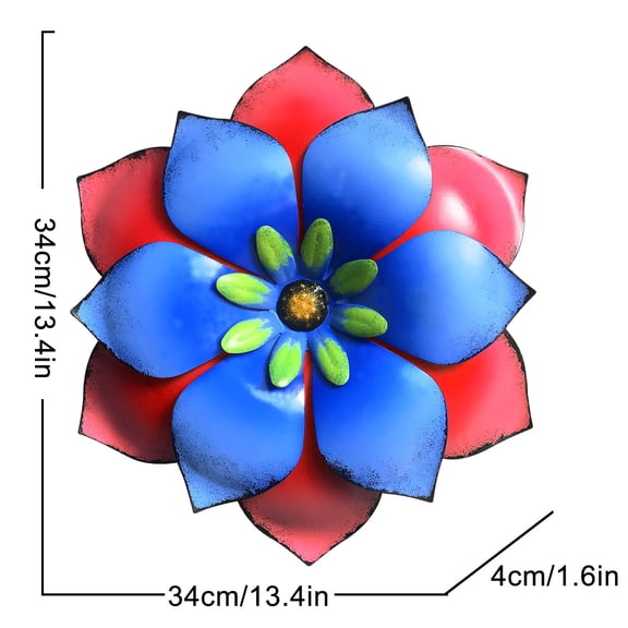 Cheapark Sunflower Wreath with Bark Pendant Artificial Flower Wreath for Front Door Wall Hanging Farmhouse Mother's Day Decoration