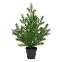 Cheapark Tabletop Artificial Christmas Tree with Light String - Compact Design for Desktops Windows or Walkways, Indoor Party Holiday Decoration