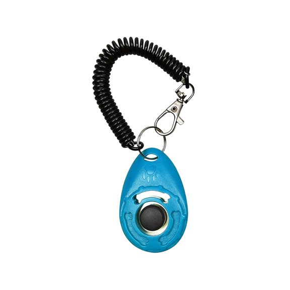 Cheapark Teardrop Shaped Dog Training Clicker Pet Behavioral Training Tool Portable Lightweight Pet Accessory