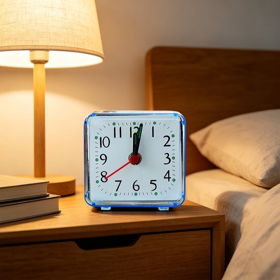 Cheapark Transparent Desk Clock Indoor Daily Time Keeping Tool Gift