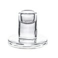 thumbnail image 1 of Cheapark Transparent Glass T-Shaped Candle Holders - Sleek Modern Design, Stable Base for Candles, Perfect for Home & Table Decor, Festive Christmas Accent, 1 of 8