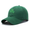 thumbnail image 1 of Cheapark Unisex Breathable Beach Baseball Hat - Sun-Protective Hip Hop Style Cap, Suitable for St. Patrick's Day and Outdoor Activities, 1 of 2