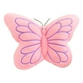 thumbnail image 1 of Cheapark Velvet Butterfly Throw Pillow - Shaped Decorative Cushion for Sofa, Office Chair & Car, Lumbar Support for All Spaces, 1 of 6