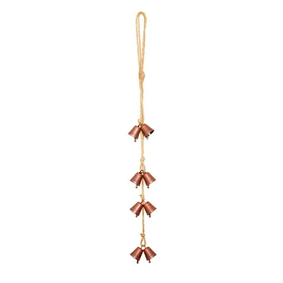 Cheapark Vintage Copper Christmas Bells - Hanging Decor for Garland & Ropes, Festive Accents for Holiday Home & Tree
