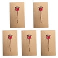 thumbnail image 1 of Cheapark Vintage Kraft Paper Hollow Out Greeting Card Laser Cut Design for Mother's Day Birthday Thanksgiving Anniversary, 1 of 2