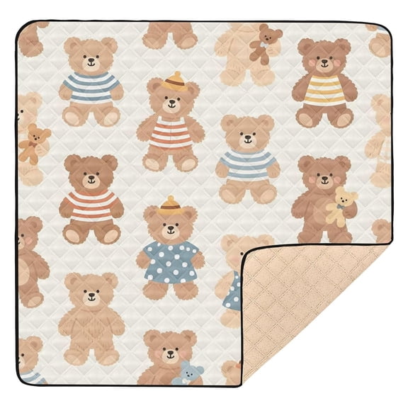 Cheapark Waterproof Floor Mat Flexible Activity Cushion Wear Resistant Ground Cover Neutral Portable Pad for Yard Balcony Living Room Multi Scene Usage