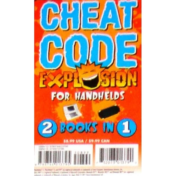 Pre-Owned Cheat Code Explosion for Handhelds 2 Books in 1 Paperback