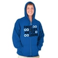 thumbnail image 1 of Cheat Codes For Losers Video Gamer Unisex Fleece Graphic Zip Up Hoodie Brisco Brands 2X, 1 of 5