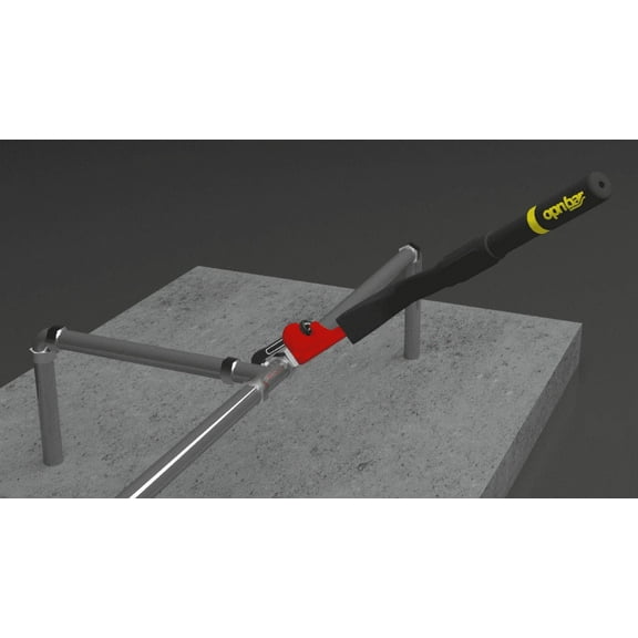 Cheater Bar & Shipping Container Handle Leverage Bar - OPNBar Version 4 (1 Pack) - for Shipping Container Doors and more - Optional 5th Wheel Release - Made in The USA