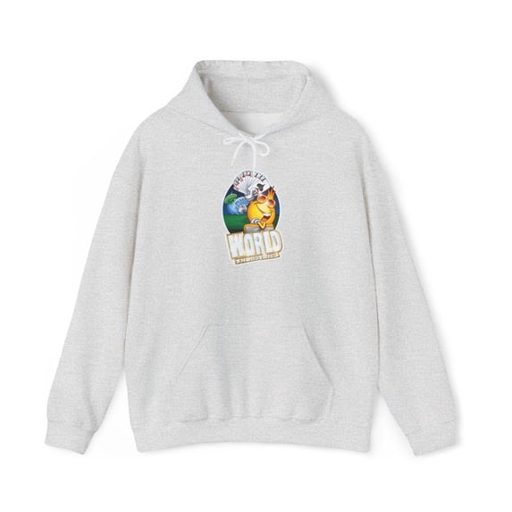 Cheater Flame Boy World Industries 2000s Skateboard Vintage Classic Hoodie Print - 3XL / Ash