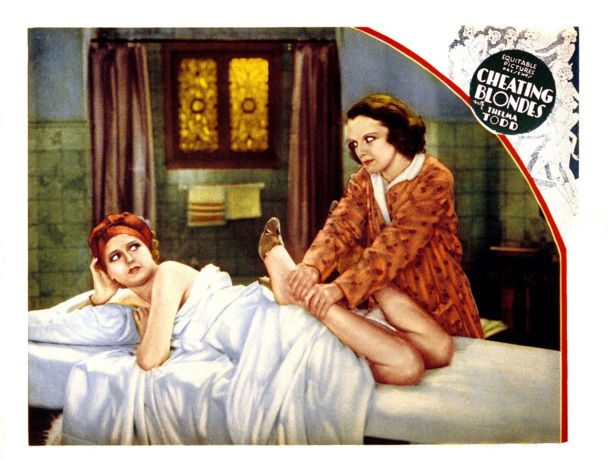Cheating Blondes Canvas Art - (28 x 22)