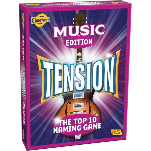 Cheatwell Games Tension Music Edition the Ultimate Music Trivia Challenge