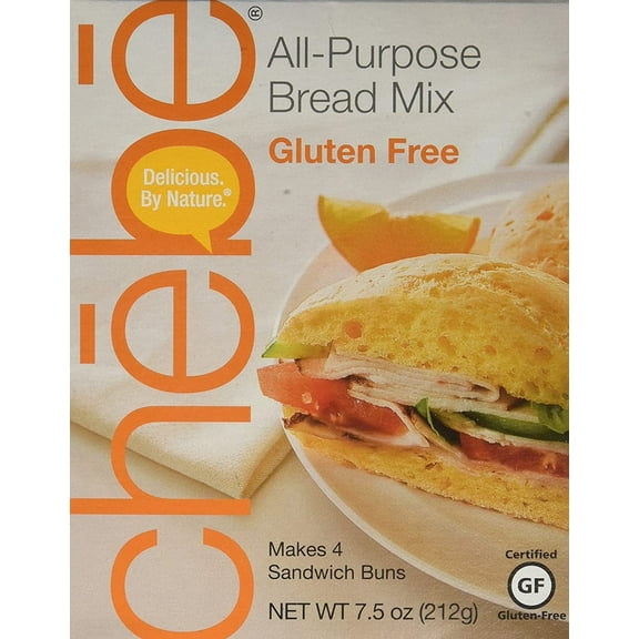 Chebe All Purpose Bread Mix Gluten Free -- 7.5 oz Pack of 2