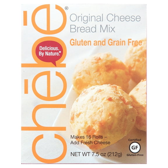 Chebe Bread Original Cheese Bread Mix, Gluten Free, 7.5 Oz Bags