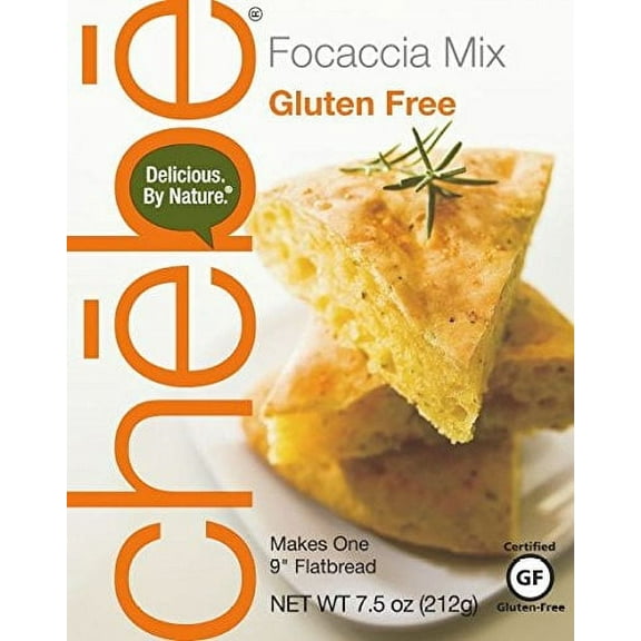 Chebe Focaccia Mix Gluten Free - 7.5 oz Pack of 3