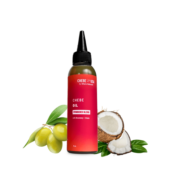 Chebe Oil Powdered Blend for Hair Growth & Moisture Retention (4 oz)